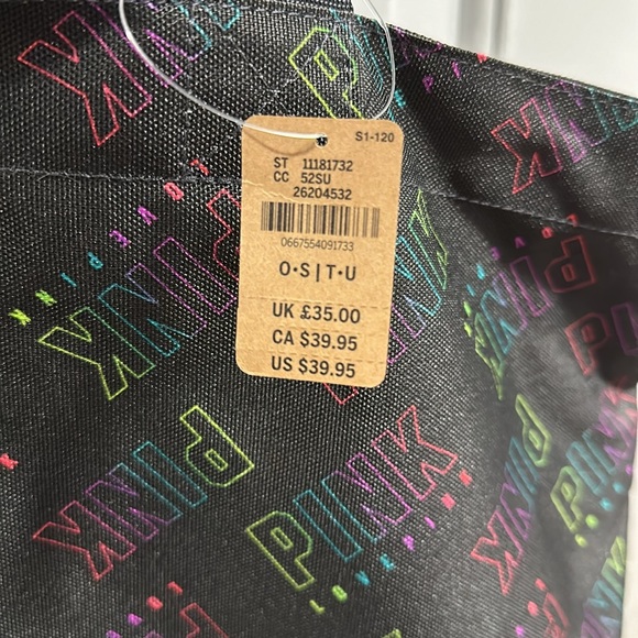 ⭐️SOLD⭐️ NWT Victoria’s Secret PINK Zippered Tote Bag - Picture 2 of 10